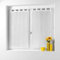 Douceur d'Intérieur LINAHE Coppia, Poliestere, Bianco, 45L X 120H cm (1 Panneaux)