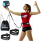 OVANTO Volleyball-Trainings-Hilfe, Solo-Volleyball-Trainer-Set, um wie ein Profi zu servieren und zu spießen, dehnbar bis 5.5 m, tolles Volleyball-Geschenk für Teenager-Mädchen