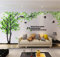 Árbol 3D Pegatinas de Pared, DIY Árbol Calcomanías Murales Adhesivo Pegatinas Decoración Hogareña Artes de Salón, Dormitorio, Habitación para Niños, Pared de TV(XL-400 * 200cm,Verde Claro Izquierda)