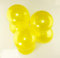 Happium 10 Zoll Metallic Latex Luftballons, 20 Stück Metallic Pearl Ballons für Geburtstag Hochzeit Fiesta Party Dekoration (Gelb)