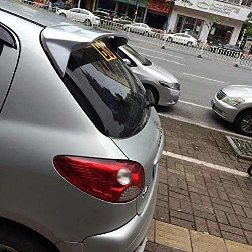 voiture matériau ABS Becquets arrière pour Peugeot 206 207 2008-2012, Lightweight Spoiler Coffre De Voiture Aileron Arrière