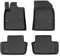 Tapis de Sol 3D TPE Premium Compatible avec Peugeot 407 2004-2011 | Revêtement de Sol pour Voiture - Intérieur antidérapant - Bords Hauts - Noir