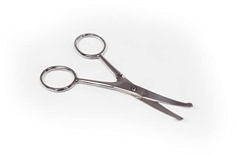 KW TOOLS-2-GROOM Pfotenschere für Hunde, gebogen - 11 cm