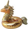 Einhorn Schwimmring Schwimmreif Gold Weihnachtsbaumkugel Glas Christbaumschmuck