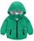 famuka Enfants Veste bébé garçon Blousons Veste d'été à capuche pour jeunes enfants (Vert, 24M)
