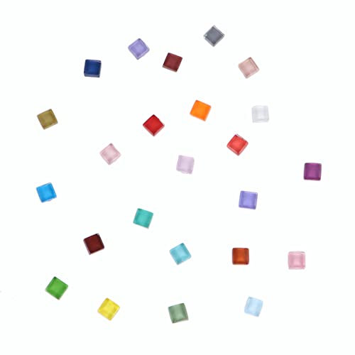 Mobestech 24stücke Kühlschrankmagnete Aus Kristallglas Bunte Glasmagnete Als Kühlschrankaufkleber Haltbare Dekormagnete Für Notizen Rezepte Und Kunstwerke An Metallflächen