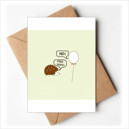 Igel-Ballon-Einladungskarten mit Aufschrift You are invited