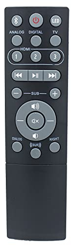 RSB-11 Fernbedienung Ersatz für Klipsch Soundbar 1063117 RSB-14 1063120 RSB11 RSB14 RSB 11 RSB 14