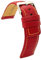 diloy Uhrenarmband Rindsleder perforiert Rallye Racing Stil Kontrastnaht – Sportlich für Uhr – Größen 18mm 20mm 22mm 24mm Schwarz, Braun, Rot, Marineblau 367 Bordeaux 24mm