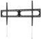 Hama TV Wandhalterung (TV Wandhalterung 120 Zoll, VESA 50x50 bis VESA 1100x600, bis 100 kg, Wandabstand 2,8 cm, flach, starr, fest, Wandhalterung Fernseher, mit Fischer Dübeln) schwarz