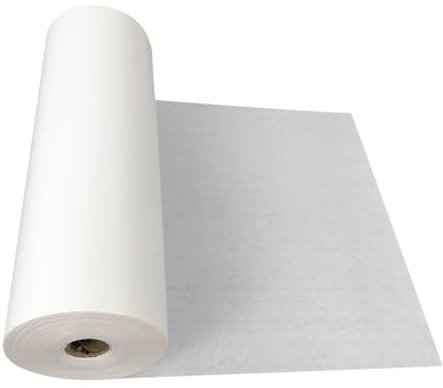 STOBOK 1 Rolle Reis Papier Xuan-papier Für Die Kalligraphiepraxis - Weißes Kalligraphiepapier - 2500 x 35 cm - 1 Stück