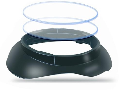 MODJUEGO Protector de lente compatible con auriculares Meta Quest 3 VR, accesorios de realidad virtual antiarañazos para usuarios de gafas