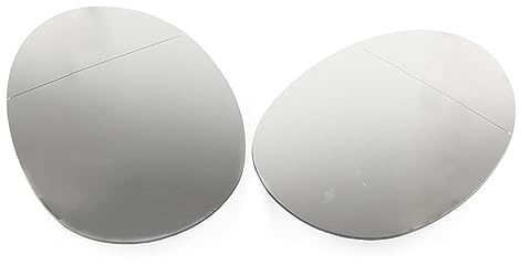 FREEZER DOOR WING MIRROR GLASS 2Pcs Car Rear View Heated Mirror Glass White For Mini F54 F55 F56 F57 F60 51167366039