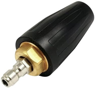 Drehbare Turbo Düse, Rotordüse Dreckfräser Turbodüse, 4000 PSI - 276 Bar Rotating Turbo Hochdruckreiniger Pistole Düse Zubehör Pistole (Sprinkler - 030)