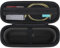 RAIALL Custodia per il trasporto compatibile con altoparlante Bluetooth wireless Beats Pill, supporto per altoparlante portatile Beats Pill con tasca in rete extra per cavi di ricarica, nero