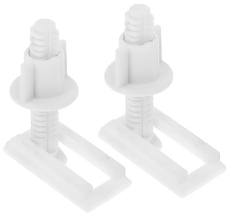 KITANDOVE Set Di 2 Pezzi Di Ricambio Per Sedile Wc Viti in Plastica Tasselli Ad Espansione Adatti Ai Modelli Di Wc