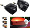 Dynamische LED Blinker Licht Außenspiegel Blinkerleuchte Ersatz für Ford S-Max 2007-2014 Kuga C394 2008-2012 C-Max 2011-2019 Blinker Sequentielle Blinker Lampe (Schwarz)