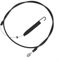 Alanmoship Plateau de tondeuse à câble compatible avec les tracteurs à gazon TC142 TC 142 T pour 583591701 Pièce de rechange Coupe efficace Manœuvrabilité améliorée Installation facile