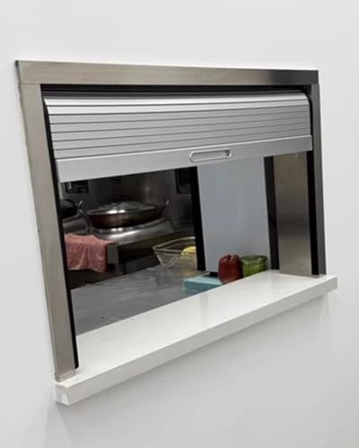 Falttür Schiebetür mit Lamellen für Schrank Sonnenschutz in Wabenform Dekorative Flexible Schienensets für Küchenbuffet Maßgefertigte Tambourtür(21x24in/53x61cm)