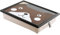 Andrew´s Knietablett Laptray mit Kissen Tablett für Laptop Happy Face Dog