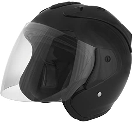 STORMER Herren Sun Evo Motorrad helm, Schwarz, M EU