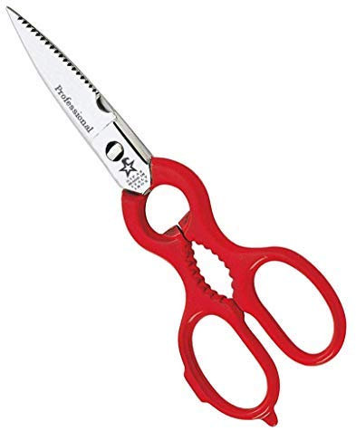 GIFAZ - Tijeras de cocina desmontables para pescado, carnes y verduras de acero inoxidable.