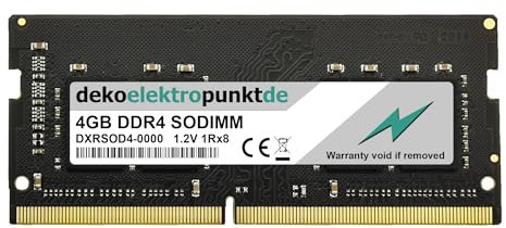 dekoelektropunktde 4Go Mémoire RAM Convient pour HP-Compaq ProBook 450 G3 (DDR4) (DDR4-19200), SODIMM DDR4 PC4