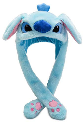 Yixda Lustige Tiermütze Warm Plüsch Mütze Paws Ohren Wintermütze Hut (Blau)