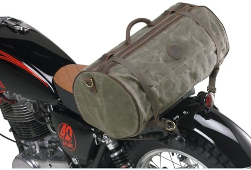 QBag Hecktasche/Gepäckrolle Canvas Retro II – 31L – Motorrad & Reise