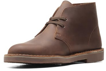 Clarks Bushacre 3, Stivali Uomo, Dark Brown Lea, 39.5 EU
