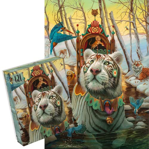 Grateful House Puzzles für Erwachsene 1000 Teile Limited Edition Welcome Back Puzzle Nahtlose Passform Premium Blue Board Pieces Inklusive Aufbewahrungstasche, Bild Poster in voller Größe und Karte