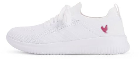 WALK IN PITAS | Sara | Zapatillas de Mujer Casual Tipo Sneaker | Deportivas de Mujer para el Verano sin Cordones | Zapatos y Bambas de PITAS | Blanco 38