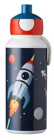 Mepal - Gourde Pop-up Campus - Gourde Étanche pour L'école - Gourde Réutilisable pour Enfant - Sans BPA et Lavable au Lave-Vaisselle - 400 ml - Space