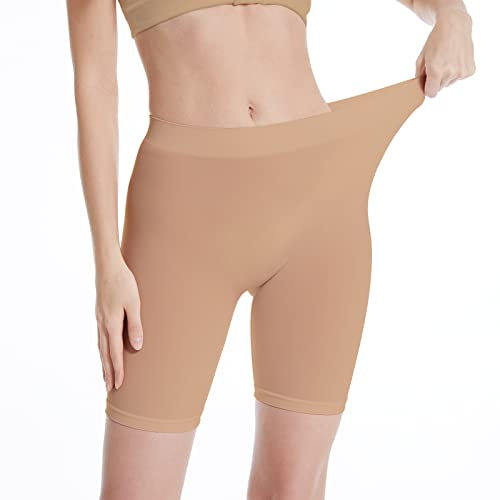 Wiespodex Radlerhose Damen Kurz Hose Unterkleid Rock Anti Scheuern Shorts Leggings Bequem hohe Taille Kurz Shorts Damen Sommer für Yoga, Fitness, Täglich Tragen
