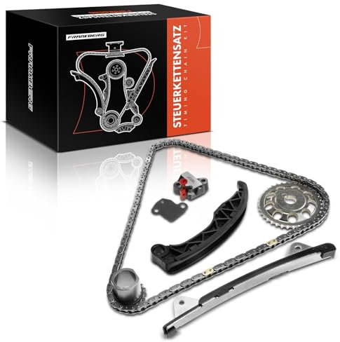 Frankberg Set catena distribuzione compatibile con C1 Cuore VII S.i.r.i.o.n 107 Justy IV Aygo IQ Yaris 1.0L benzina 2005-2021 1350621020