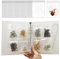 MaehSab Jewelry Storage Book with 100 Pcs Zipper Lock Bag, Anti Oxidation Transparent Jewelry Display Organizer Book Album, Portable Holder Book for Earring, Necklace, Rings (Enhanced Large Size)