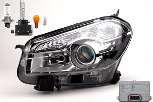 Johns, Scheinwerfer passend für Nissan Qashqai J10 03/10- links + Leuchtm. + Steuerger.