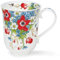 Dunoon Braemar Tasse en porcelaine anglaise Motif jardin vintage Anémone 0,33 l