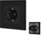 BSEED Enchufe de pared con Panel de cristal,Negro Simple Schuko Enchufe con clips,16A 250V Tomas de corriente empotradas,Enchufe de pared aplicar para Cocina, Dormitorio,Oficina, Hotel, etc