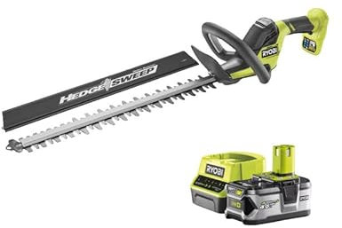 Pack RYOBI Taille-Haies 18V OnePlus Linea 50 cm RY18HT50A-0-1 Batterie 4.0Ah - 1 Chargeur Rapide RC18120-140