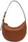 Fossil Damentasche Harwell, LiteHide braune Leder Halbmondtasche, L: 22,9 cm, B: 7,6 cm, H: 14 cm, ZB1916200