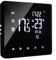 ZYWUOY Termostato inteligente digital, programable, WiFi, inalámbrico, sensor de habitación, control de aplicación, panel de control de temperatura, aplicación de voz negra