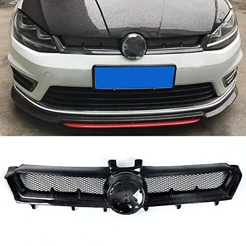 Griglia paraurti anteriore,per VW Golf R 7.5 MK7.5 2018-2020 Auto Griglia Anteriore ​Radiatori Grille Accessori Modificati.