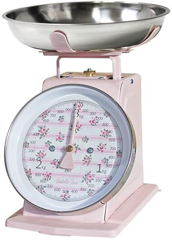Isabelle Rose Bilancia da Cucina Stile retrò Shabby Chic Bella Stripes 6547