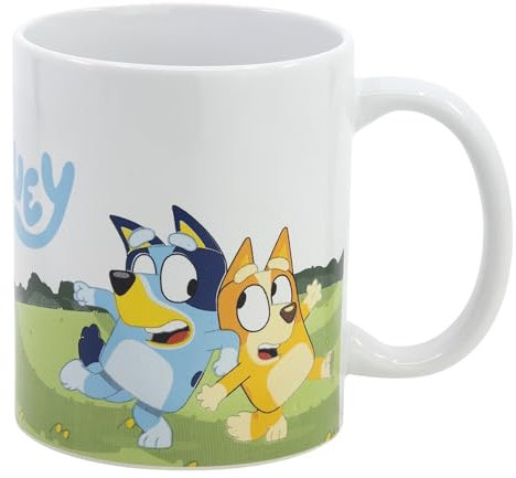 Stor Bluey 11oz Ceramic Mug in Gift Box, Multicoloured, Estándar, Casual
