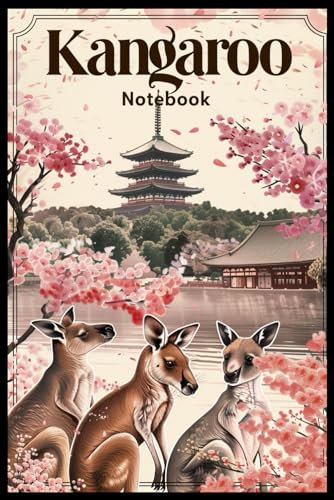 Kangaroo Notebook: College Ruled Lined Book for School, Work, Taking Notes