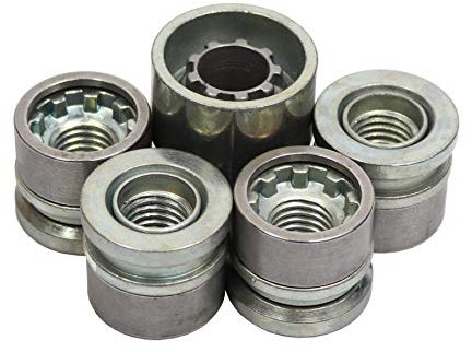 Tpuk Locking Wheel Nut Set For Transit Mk8 M14X1.5 2014 On Locker 4 Nuts 1 Key