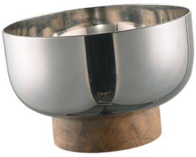 FytStycale Obstschale, Große Servierschale, Dekorative Schale, Sockelschale für Nuss Snack Salat Party, 21x15 cm