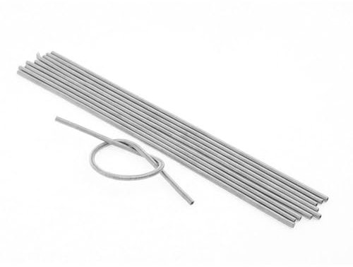 TOP-VIGOR 10Pcs 220V 500W Kiln Furnace Heater Wire FeCrAl, 4mm*227mm Heating Element Coil Wire