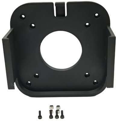 Bracket for VESA Display, Desktop Holder for Mac Mini M4 Pro/M4, Standard 100x100 75x75mm Hole with Screws